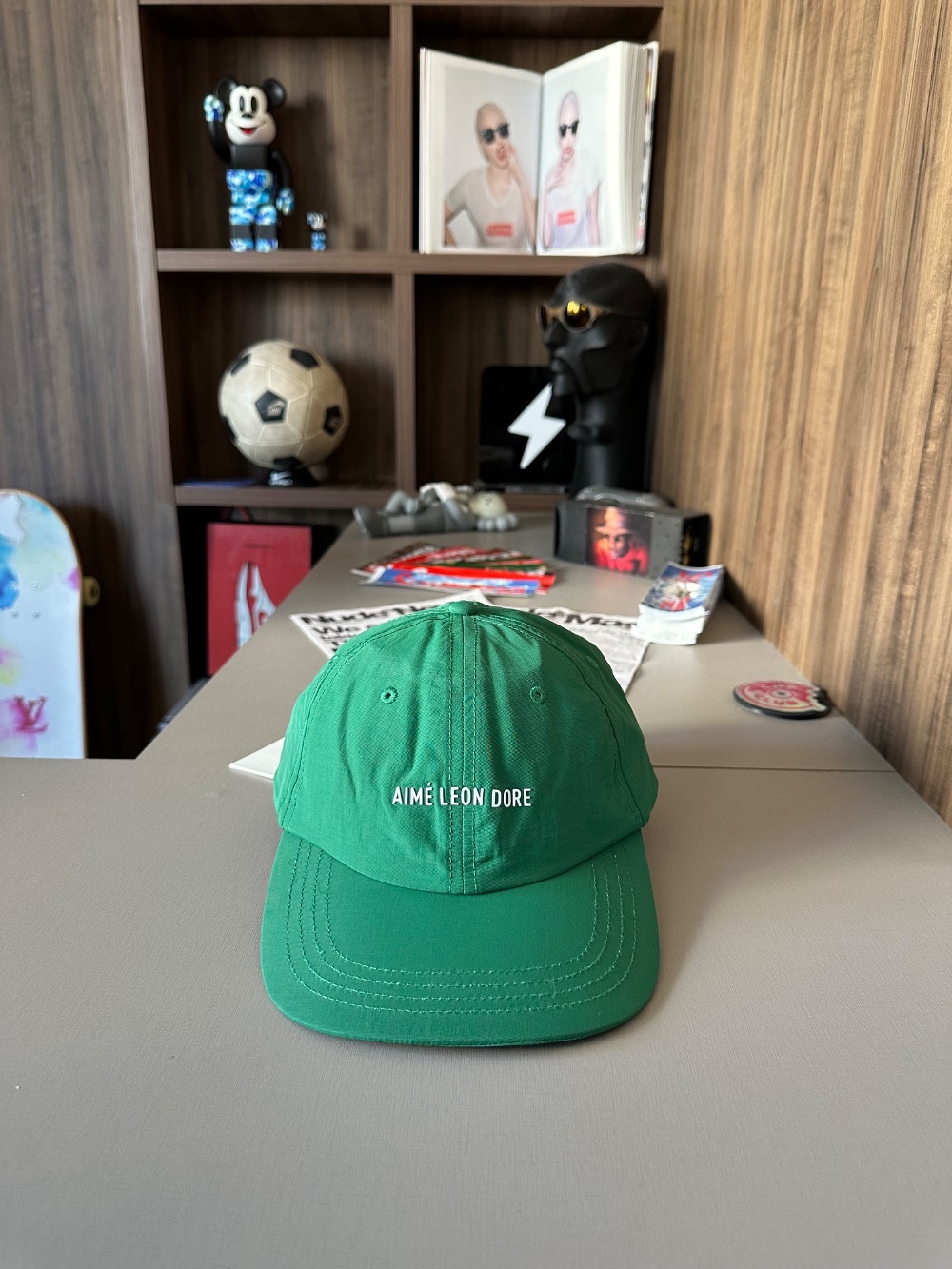 Boné Aimé Leon Dore Nylon Sport Pine Groove — Único, Novo