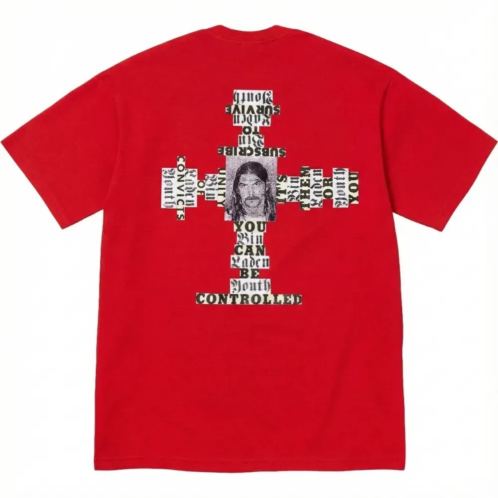 Camiseta Supreme Dash Snow Red FW25-W17 — M, Novo