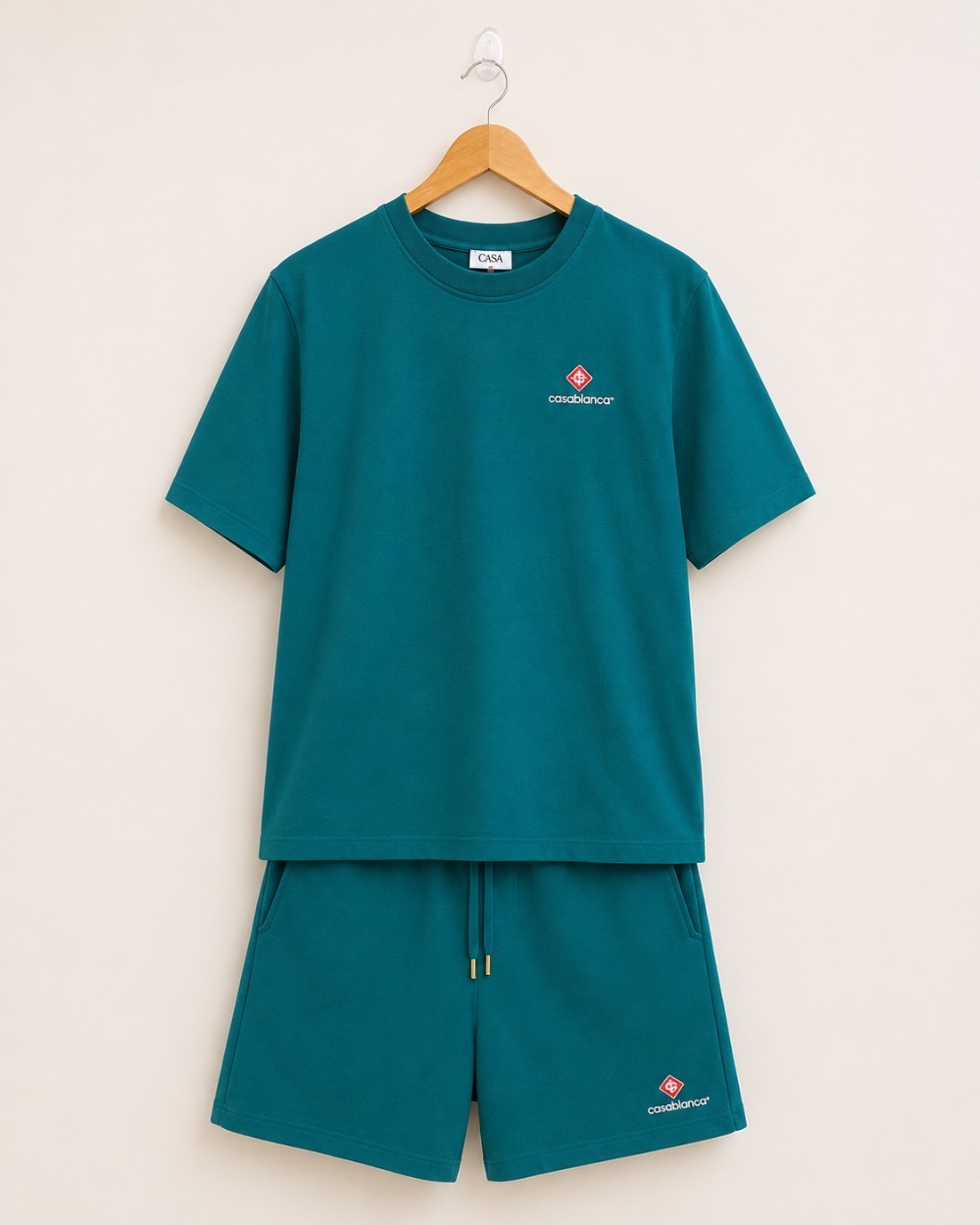 Casablanca Set Camiseta e Bermuda Type Verde