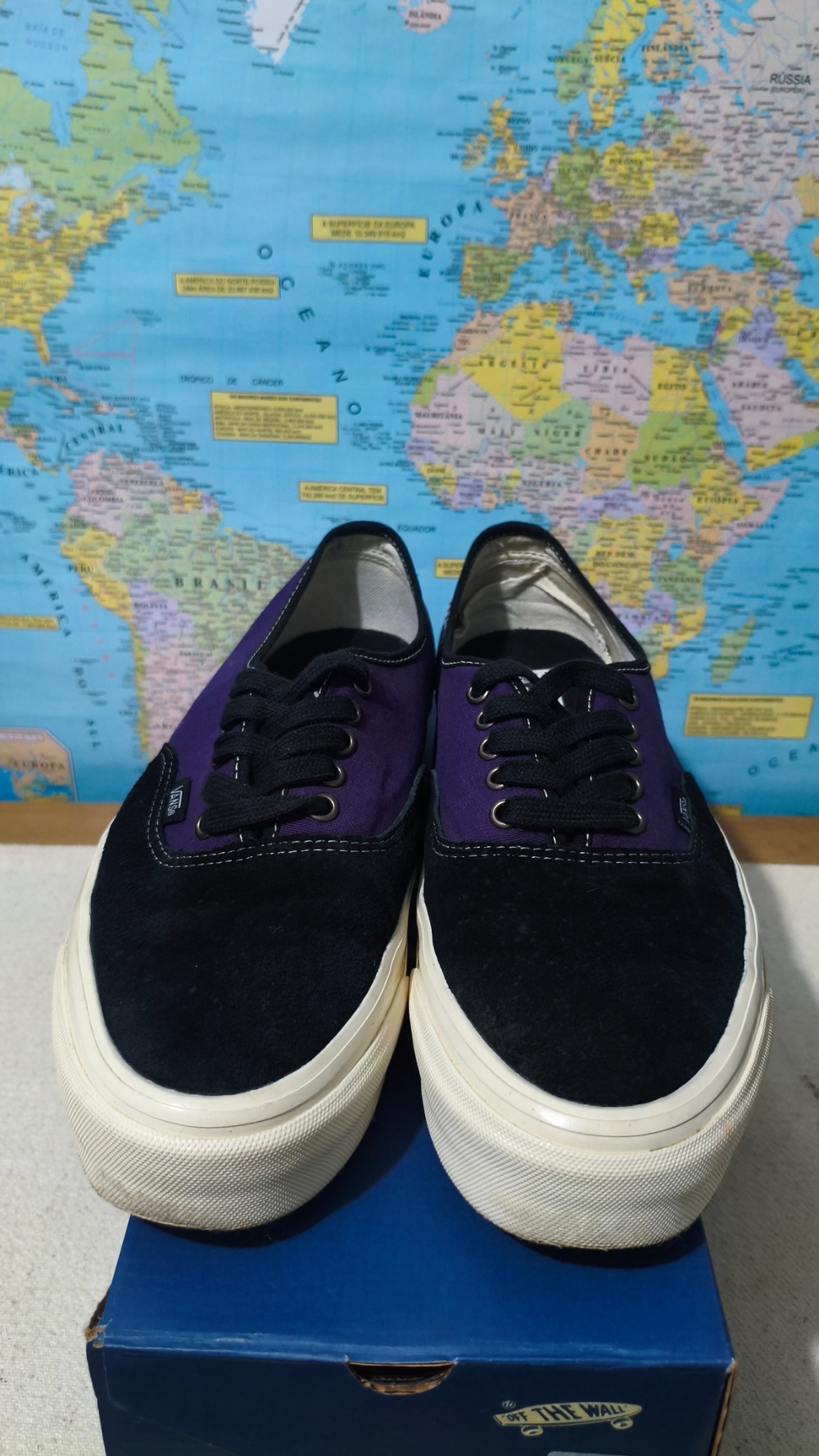 Vans Authentic 44 Premium Black Toe Grape