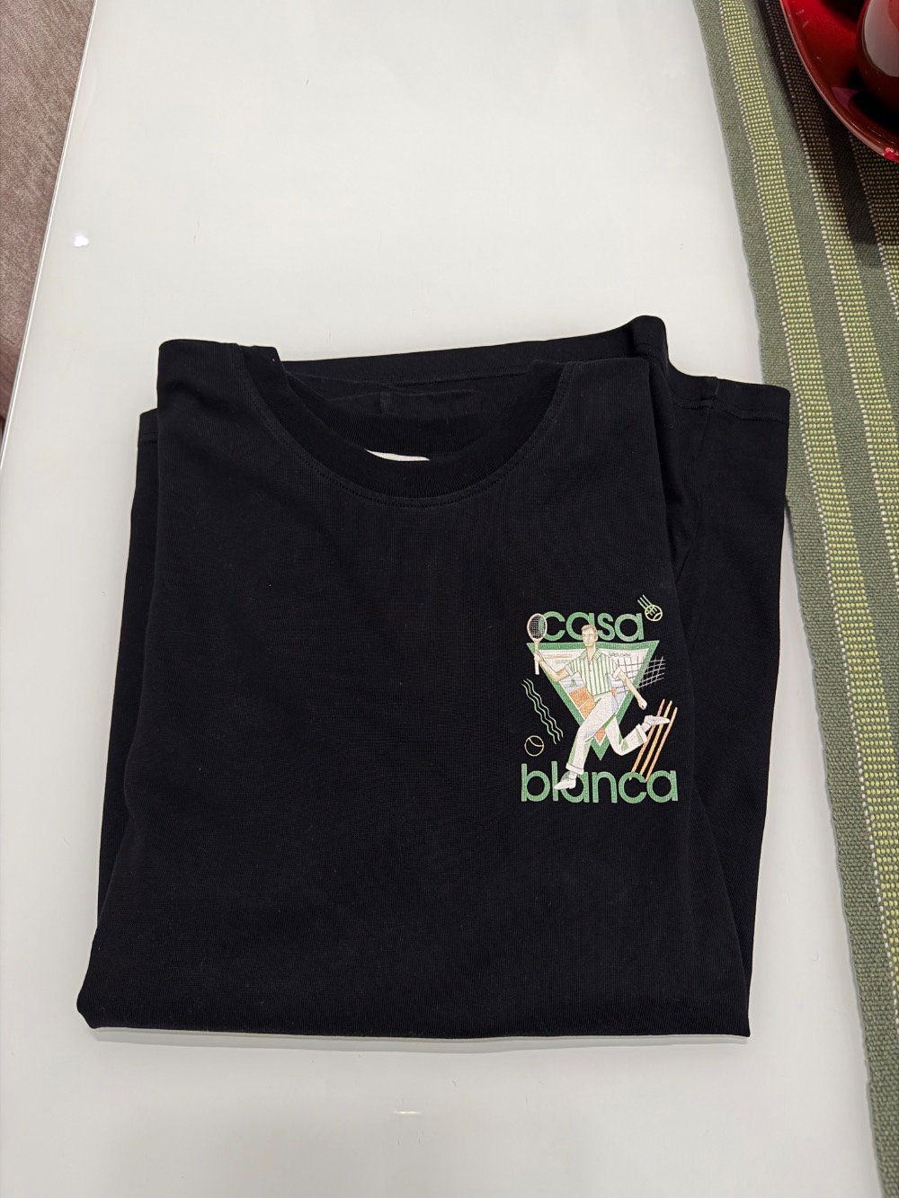 Camiseta Casablanca Le Jeu Black