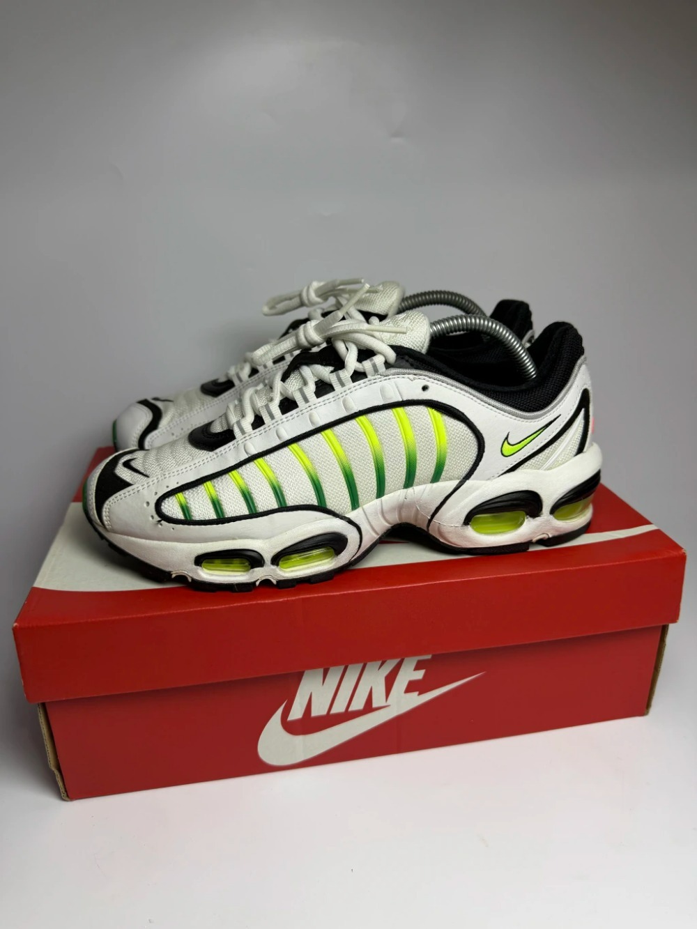 Nike Air Max Tailwind 4 White Volt Black