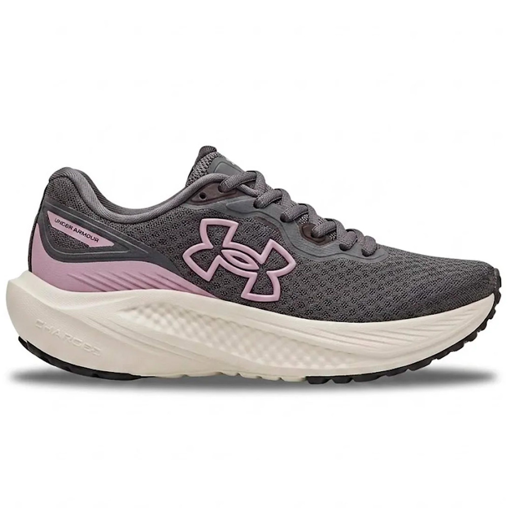 Tênis Under Armour Charged Wing 2 SE Cinza e Rosa TAMANHO:38