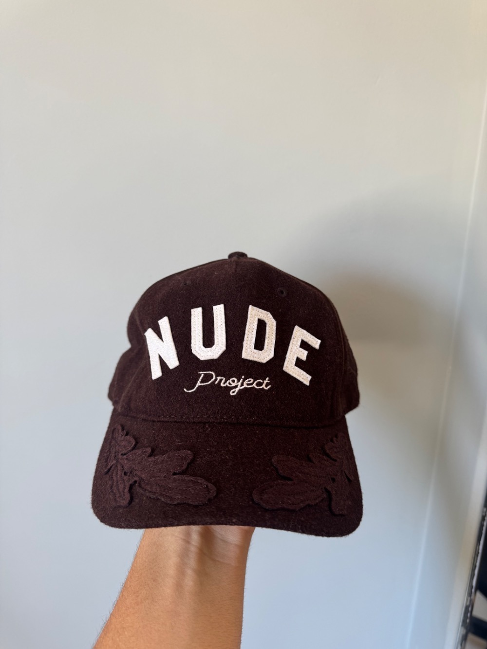 Boné Nude Project Varsity Brown.