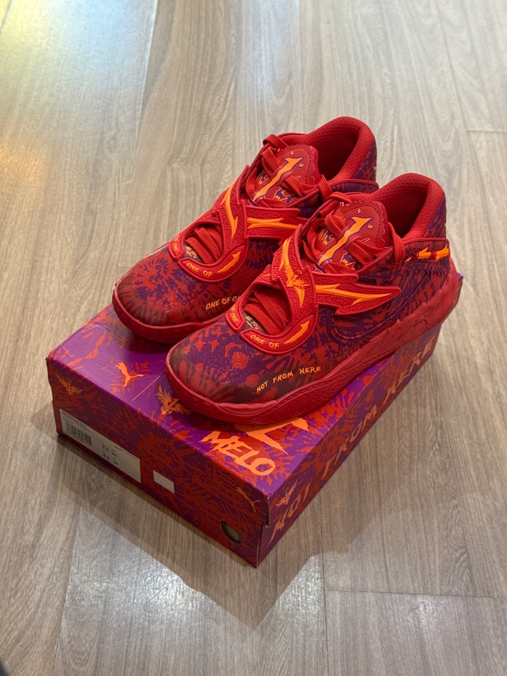 Puma MB.05 Crowd Surf Red Magenta Gleam Fluro Orange — 39, Novo