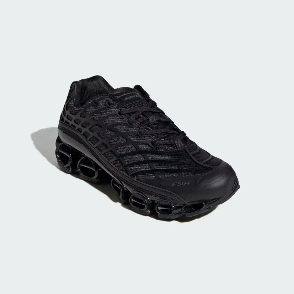 adidas Megaride F50 Core Black Iron Metallic — 35 / 36 / 37 / 38, Novo