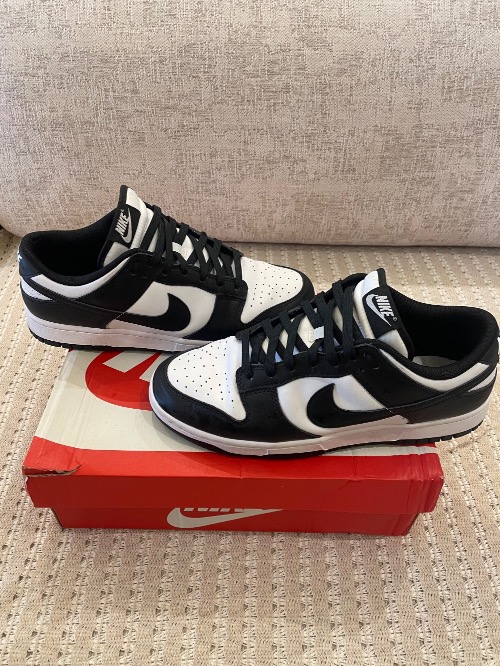Nike Dunk Low GS Black White Panda — 42, Usado