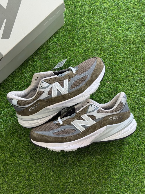 New Balance 990v6 Made in USA Olive Grey