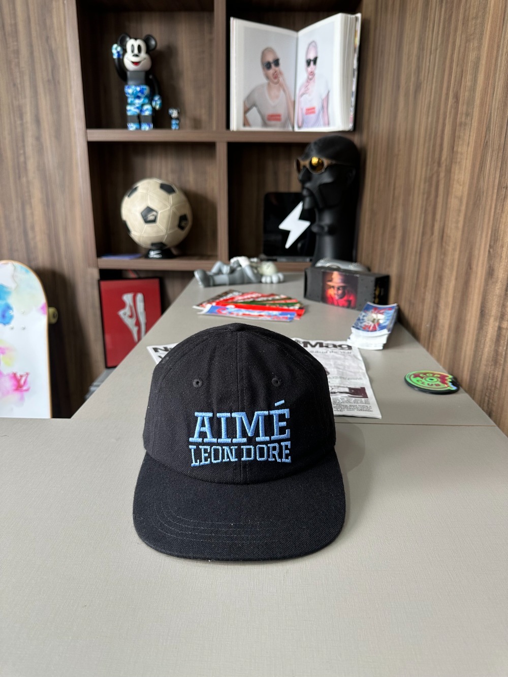 Boné Aimé Leon Dore Campus Black — Único, Novo
