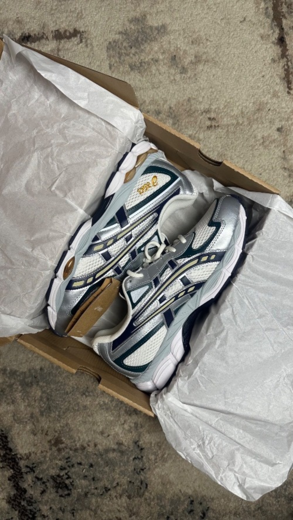 Asics Gel-NYC 2055 Cream Pure Silver