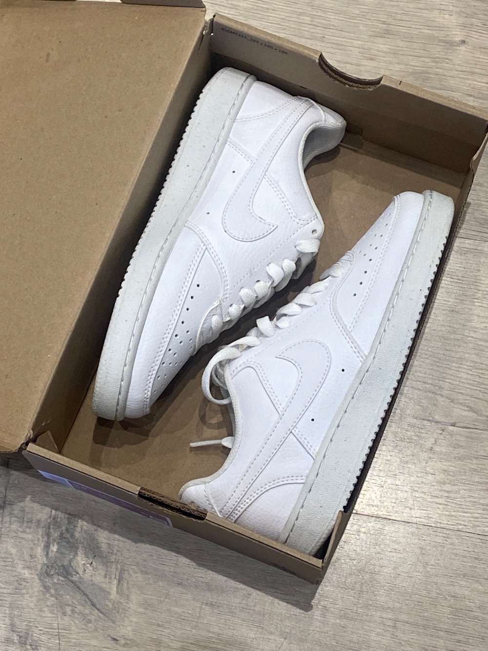 Nike Court Vision Low Next Nature Triple White