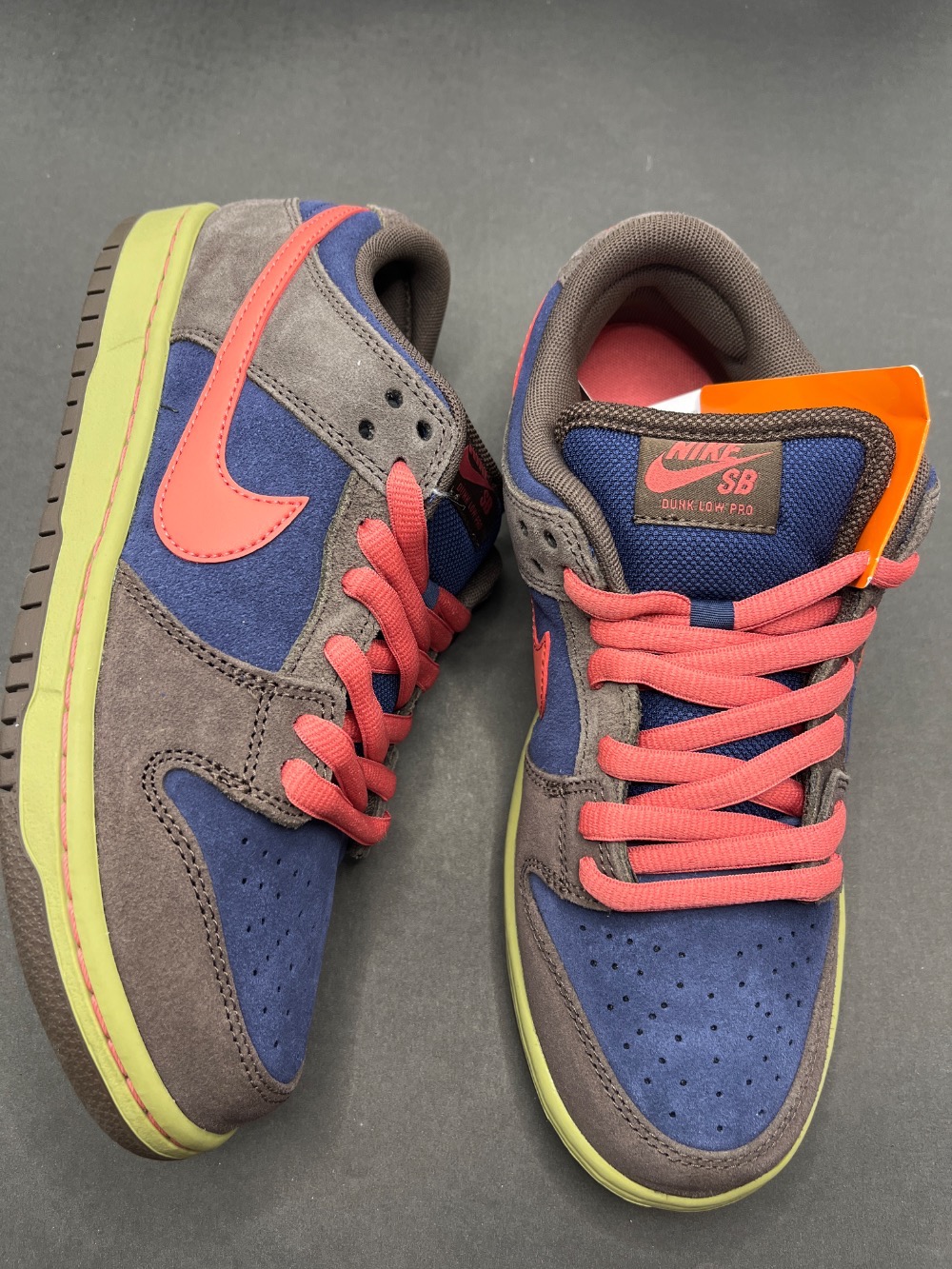 Nike SB Dunk Low Baroque Brown Midnight Navy — 39, Novo