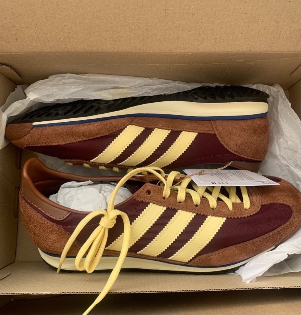adidas SL 72 OG Maroon Almost Yellow