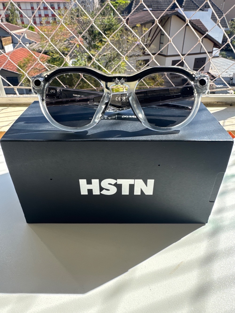Meta x Oakley HSTN Clear to Grey Transitions