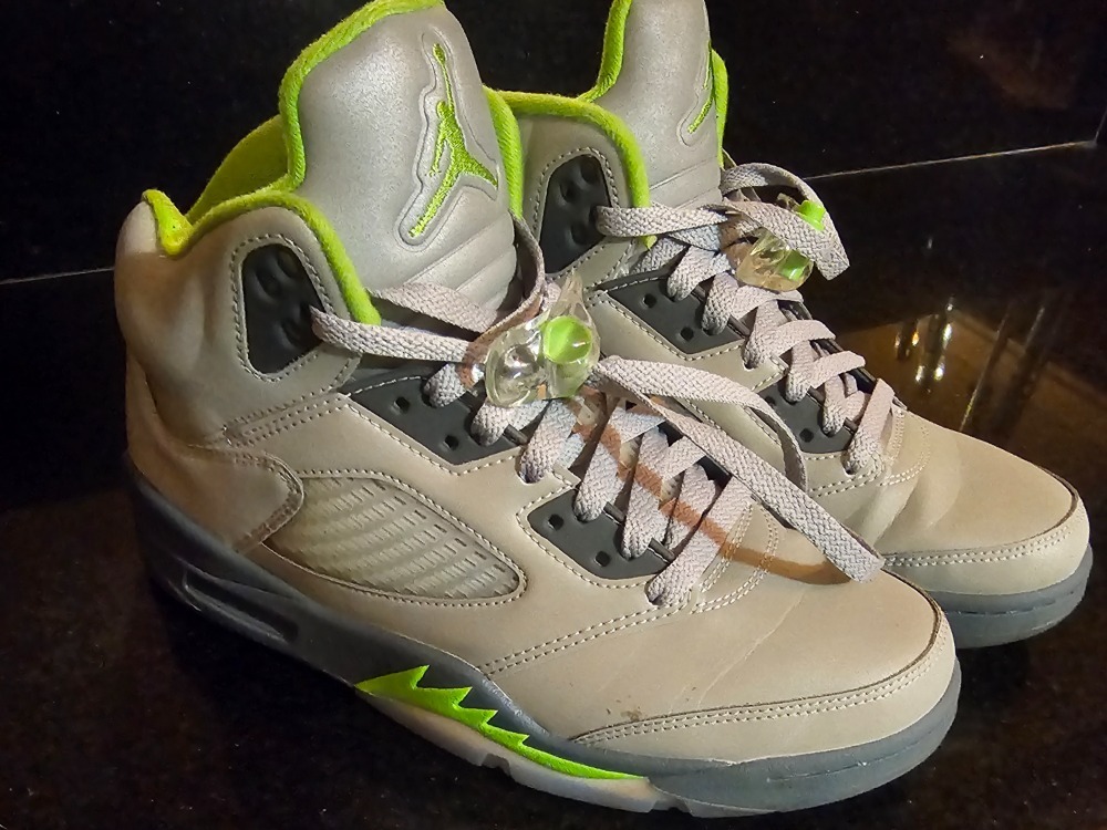 Air Jordan 5 Green Bean