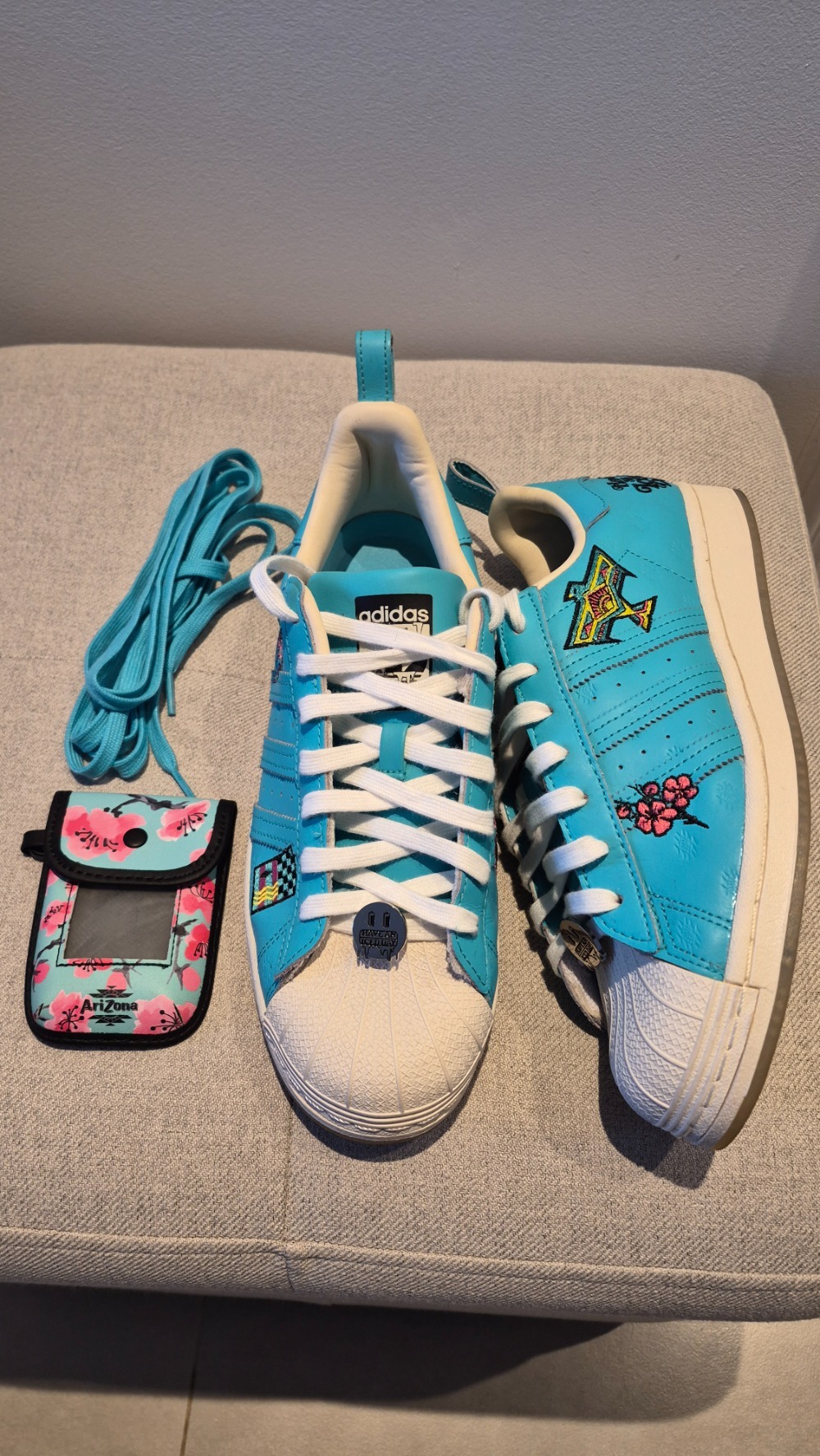 Arizona x adidas Superstar Have an Iced Day Teal White