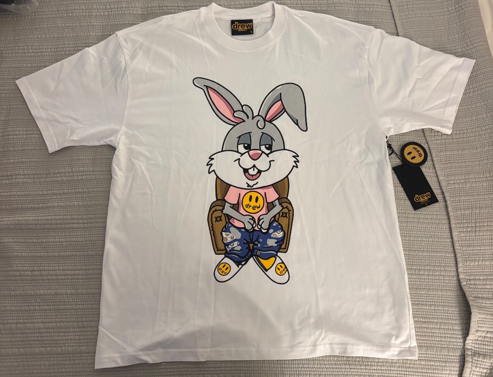 Camiseta Drew House Bunny Branca