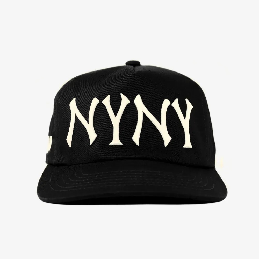 Boné oMA Studios NY NY Black Cream — Único, Novo