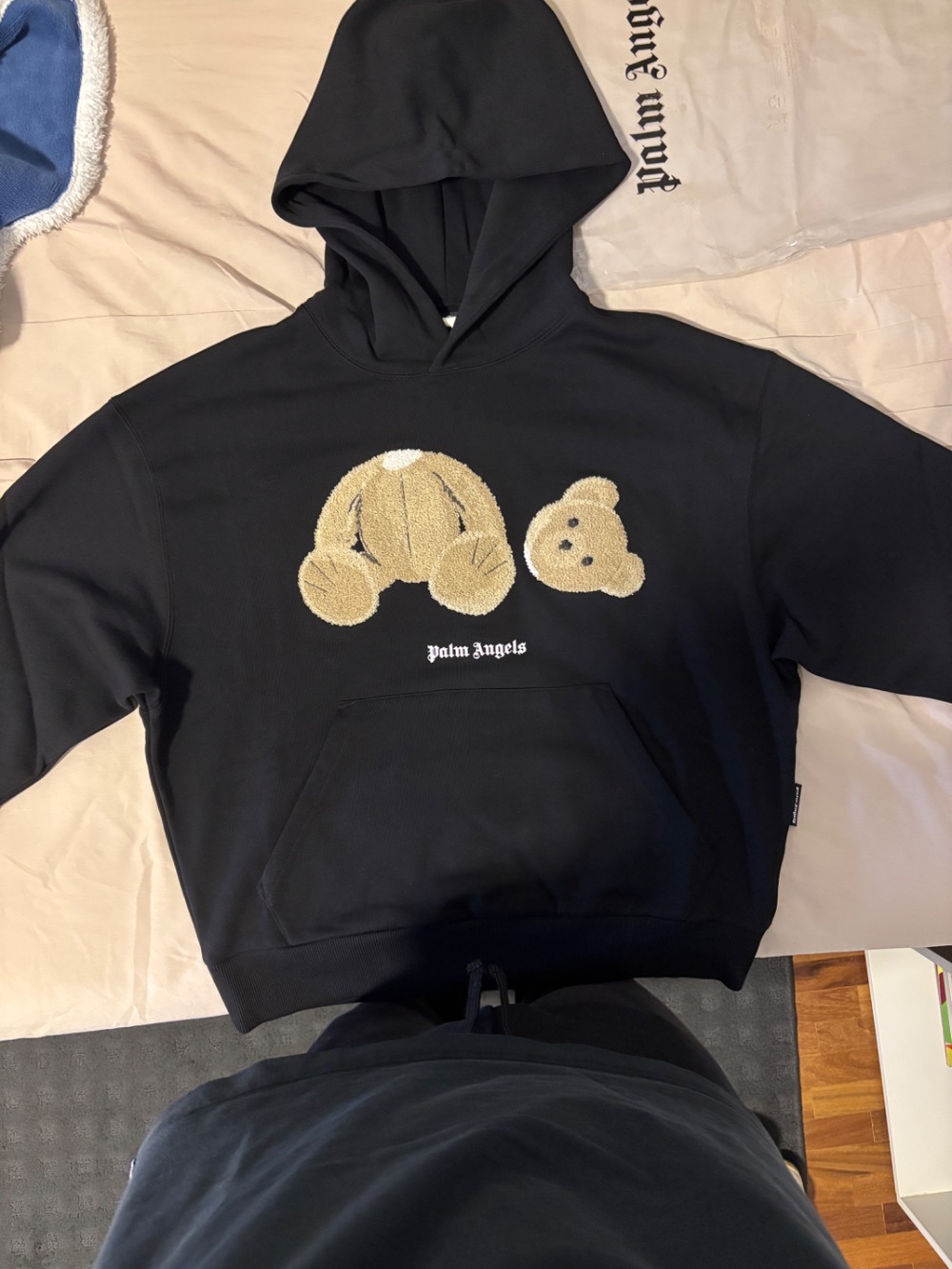 Moletom Palm Angels Bear Black Multi
