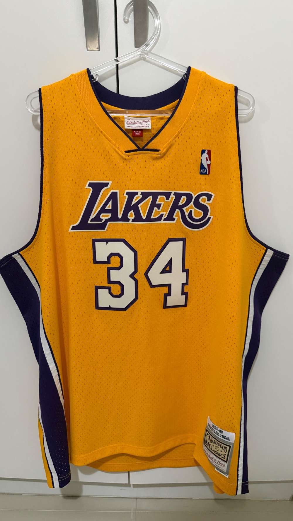 Regata Mitchell & Ness Jersey Lakers 1999-00 Shaquille O Neal