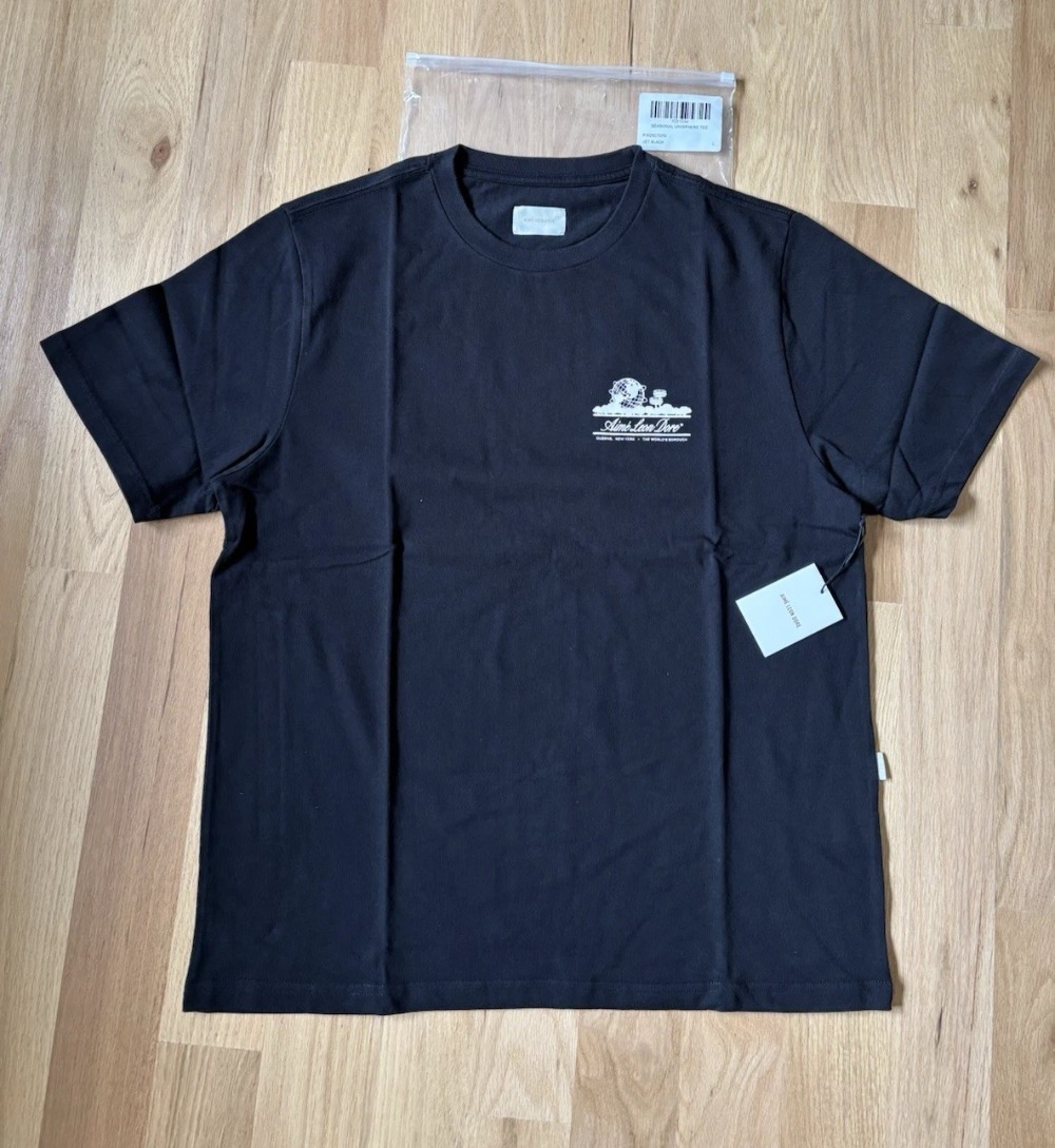 Camiseta Aimé Leon Dore Unisphere Jet Black