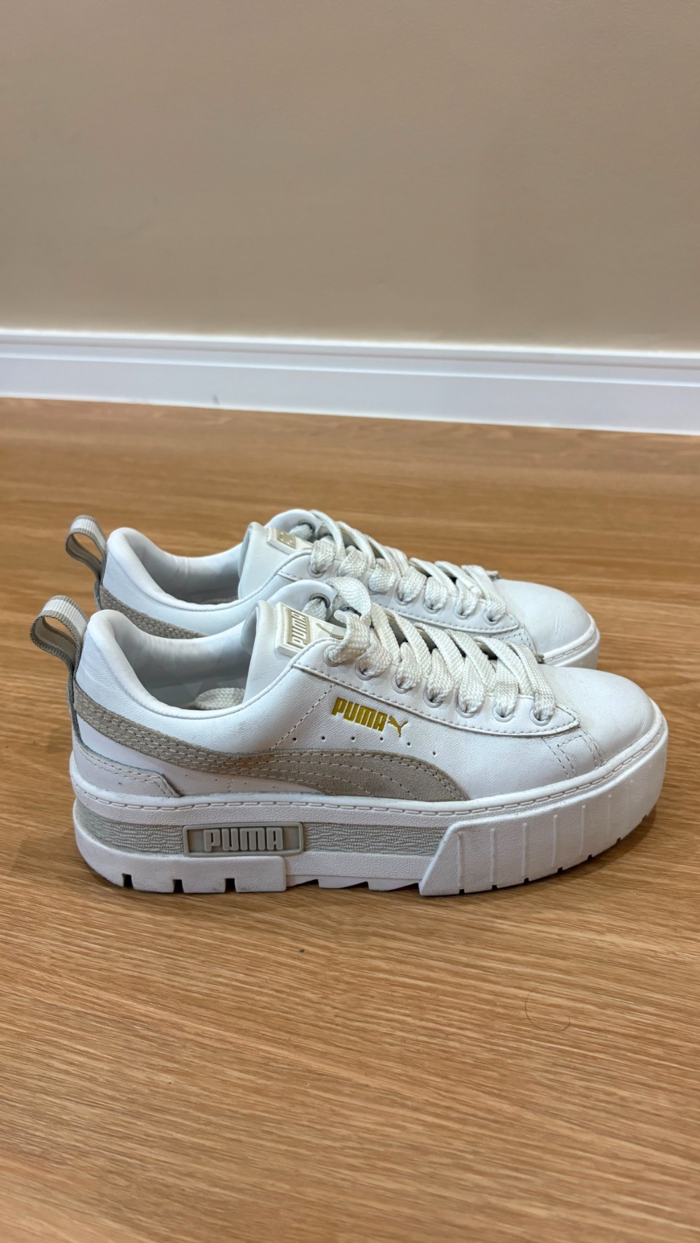 Puma Mayze LTH White Grey