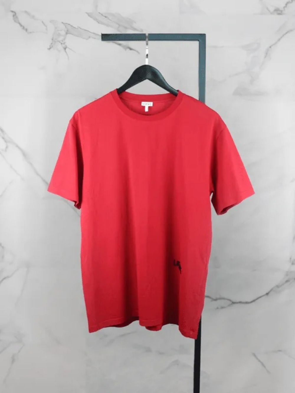 Camiseta Loewe Basic Logo Vermelha