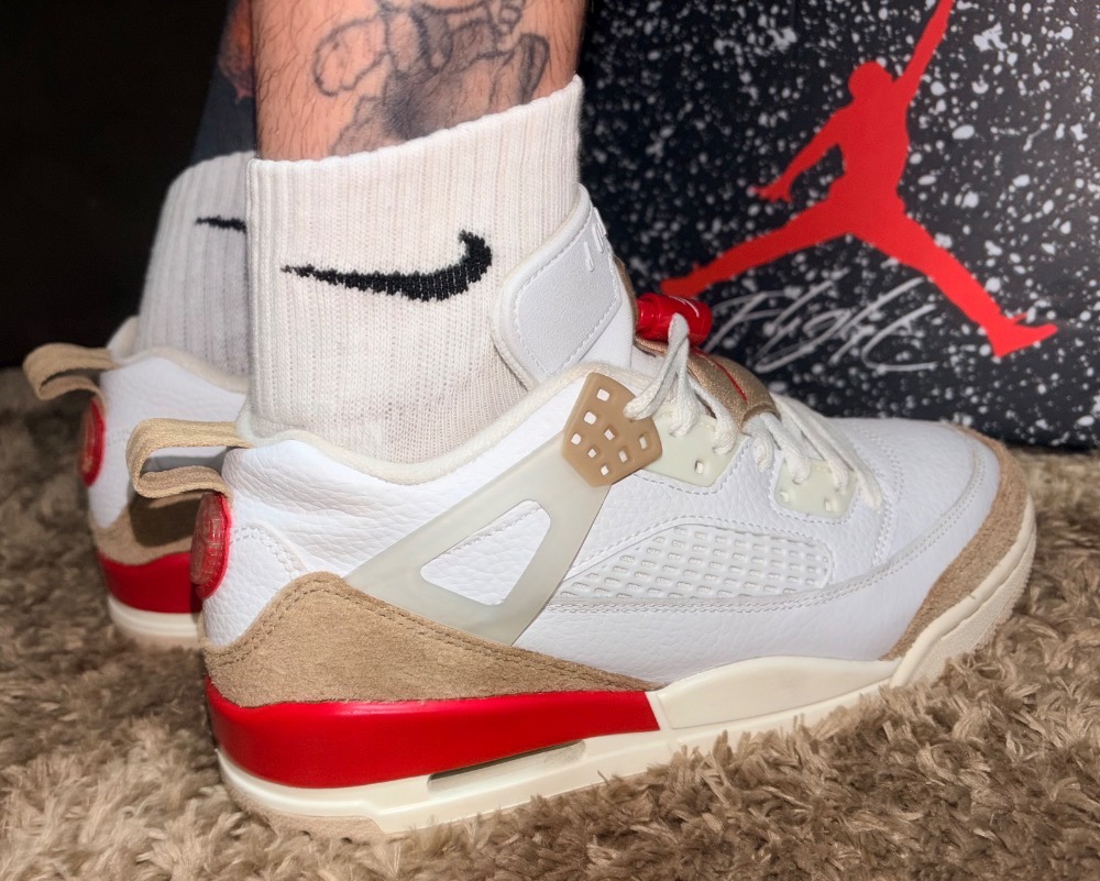 Air Jordan Spizike Low White Desert Camo