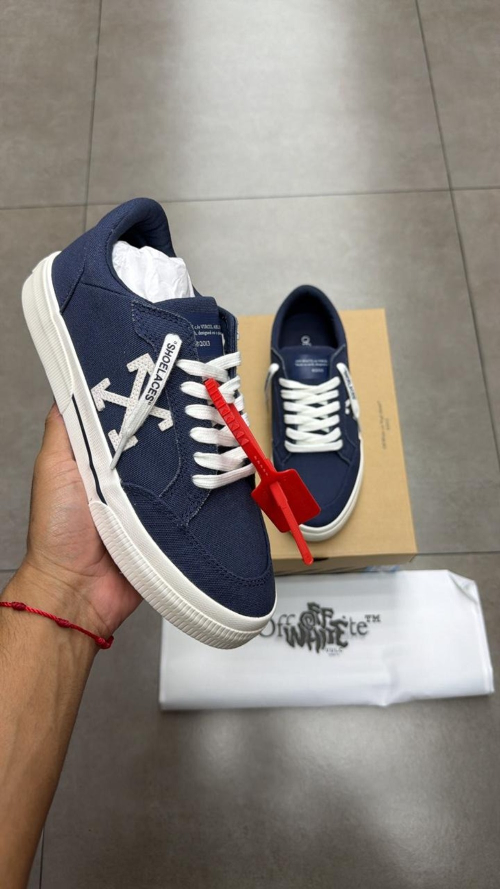Off-White Low Vulcanized Blue