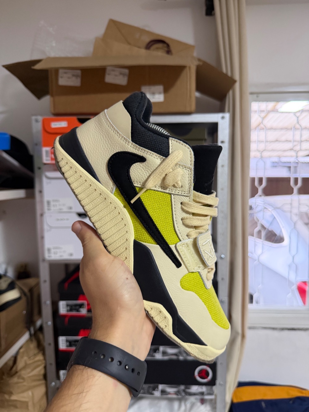 Travis Scott x Jordan Jumpman Jack TR Bright Cactus
