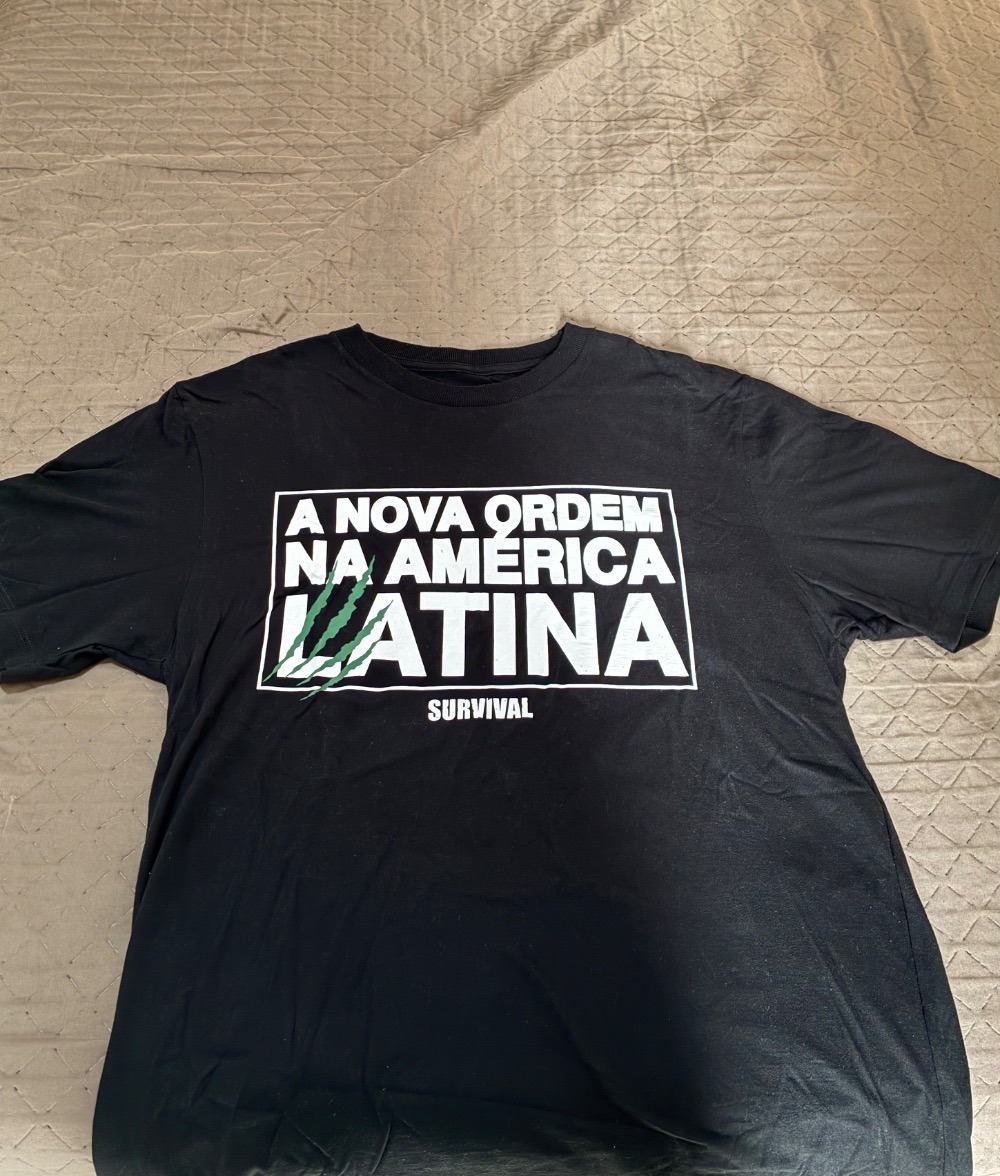 Camiseta Survival Energy  Nova Ordem