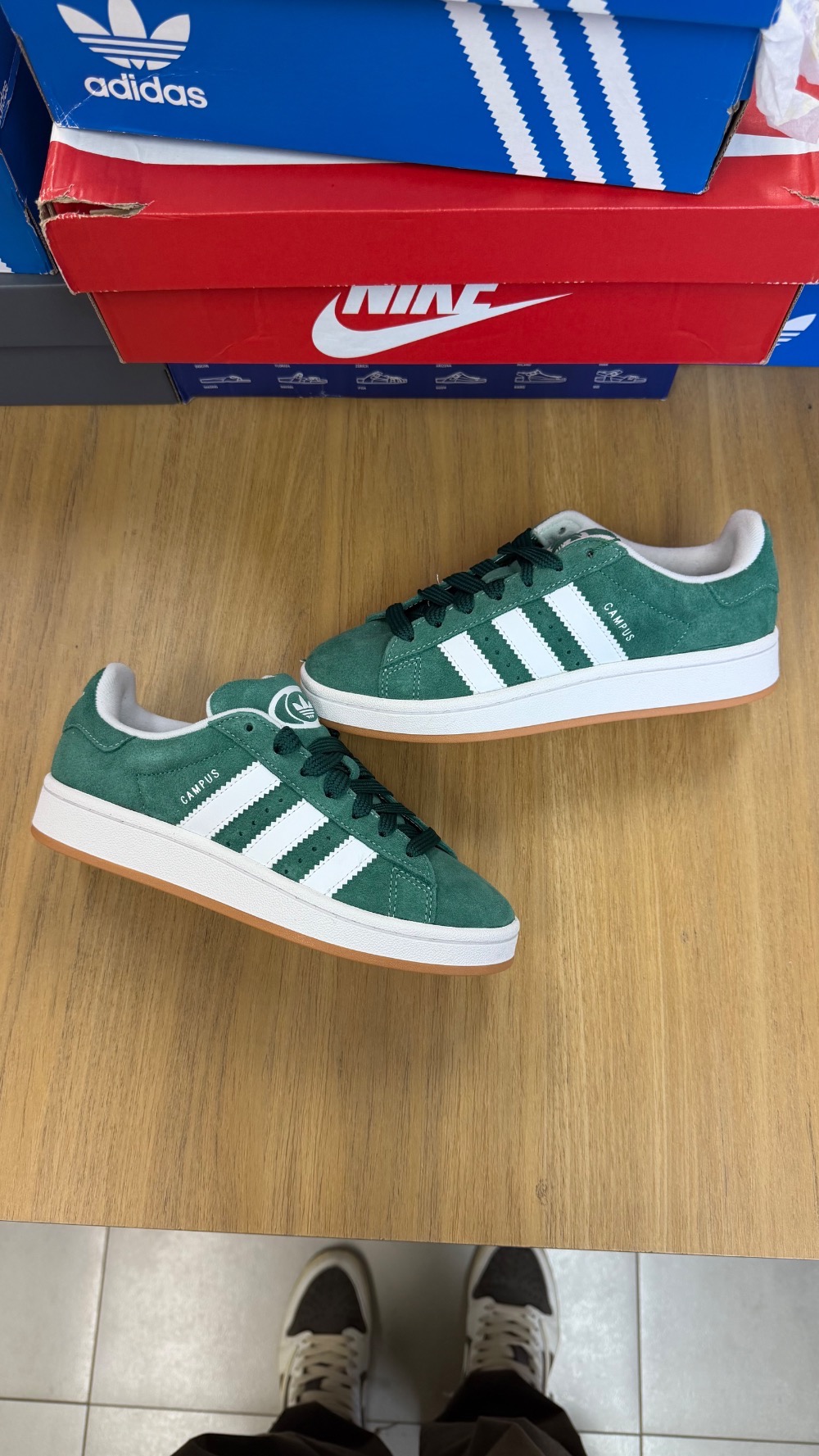 adidas Campus 00s Kids Dark Green