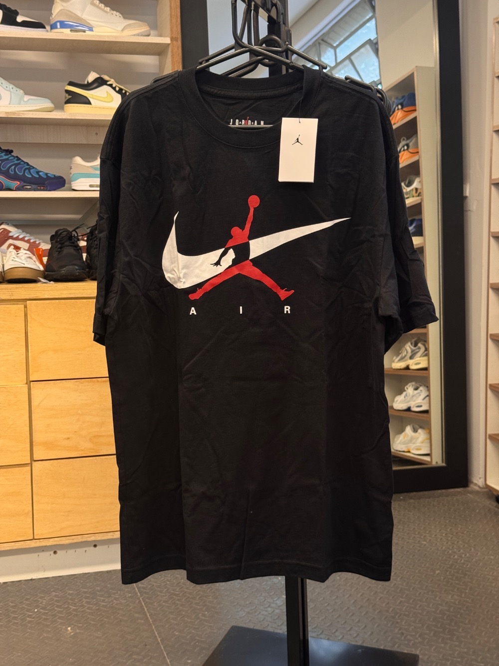 Camiseta Jordan Brooklin Jumpman Black White — G, Novo