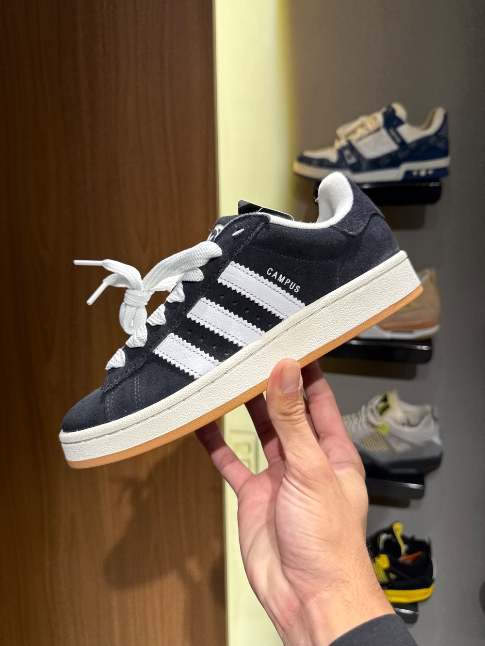 adidas Campus 00s Core Black Cloud Off White