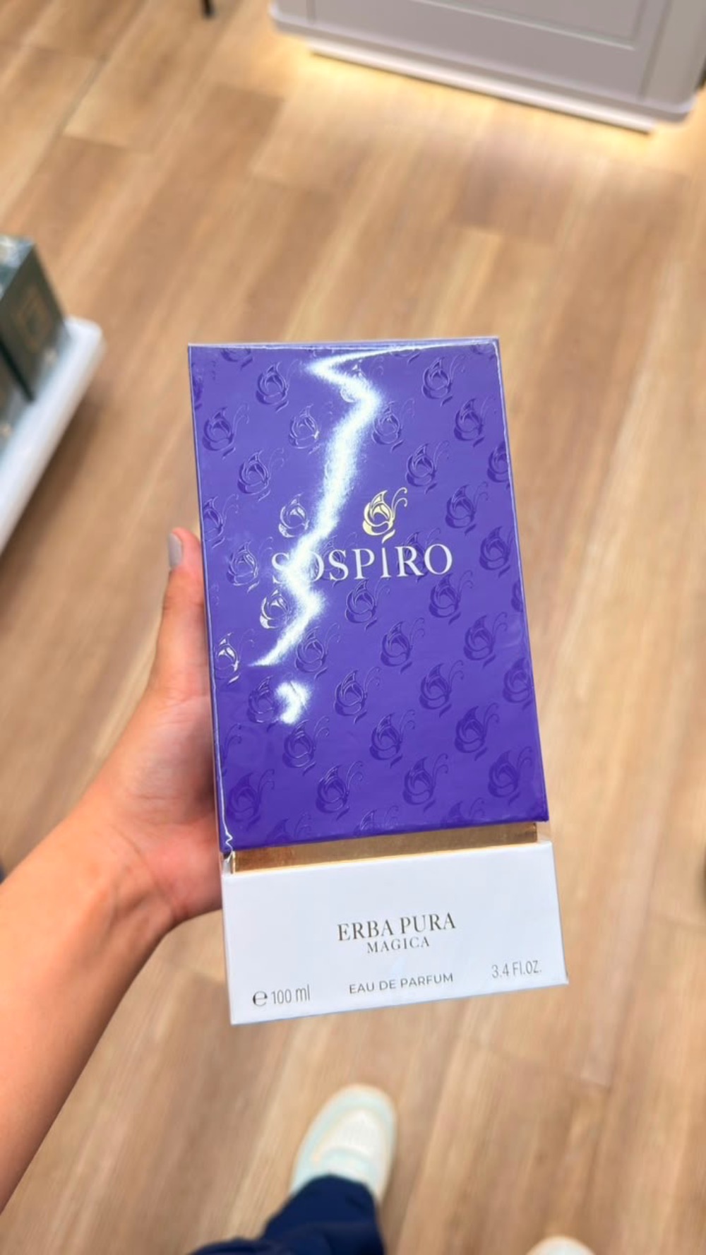 Perfume Sospiro Internacional Erba Pura Magica 100ml — único, Novo