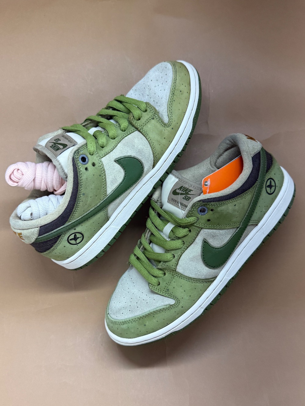 Yuto Horigome x Nike SB Dunk Low Matcha — 38, Usado