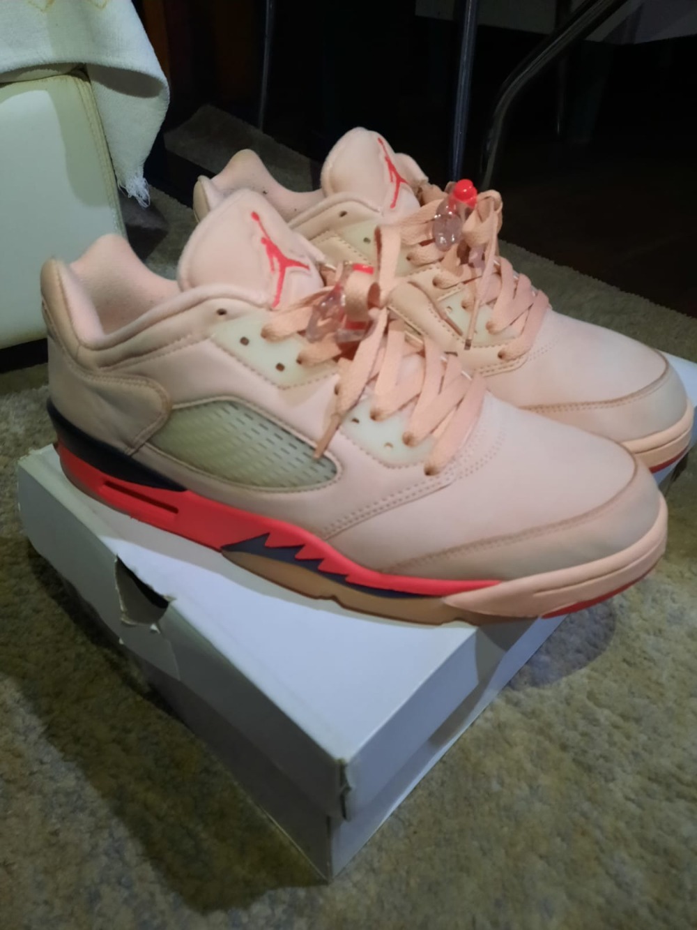 Air Jordan 5 Low Arctic Pink
