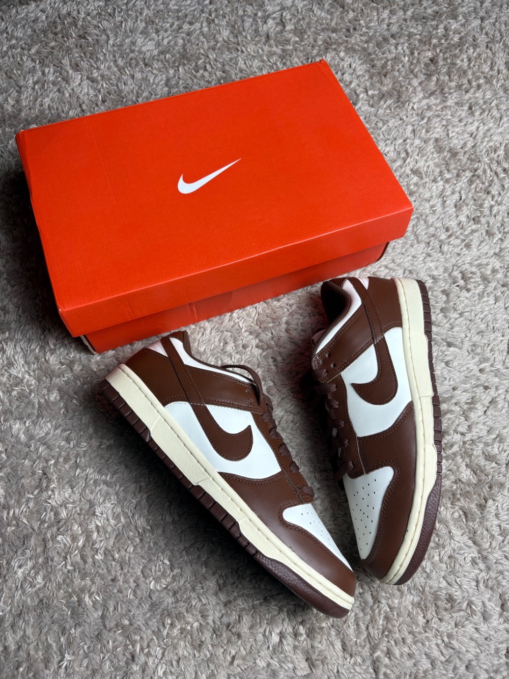 Nike Dunk Low Cacao Wow — 40.5, Novo
