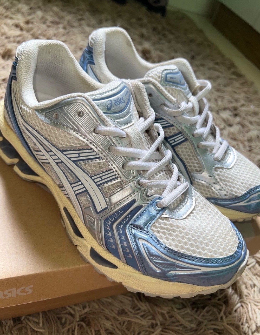 Asics Gel-Kayano 14 Cream Denim Blue