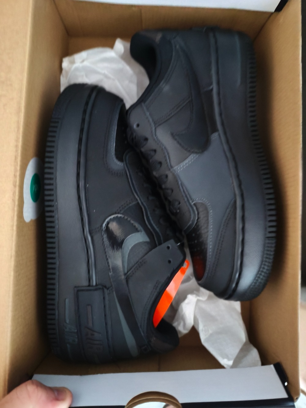 Nike Air Force 1 Shadow Triple Black