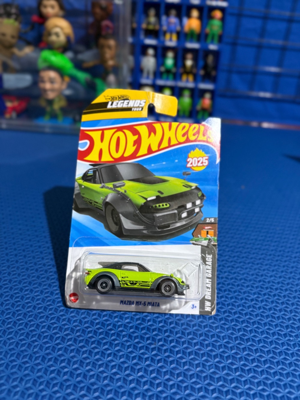 Hotwheels Mazda MX-5 Miata (Legends tour) lote 2025