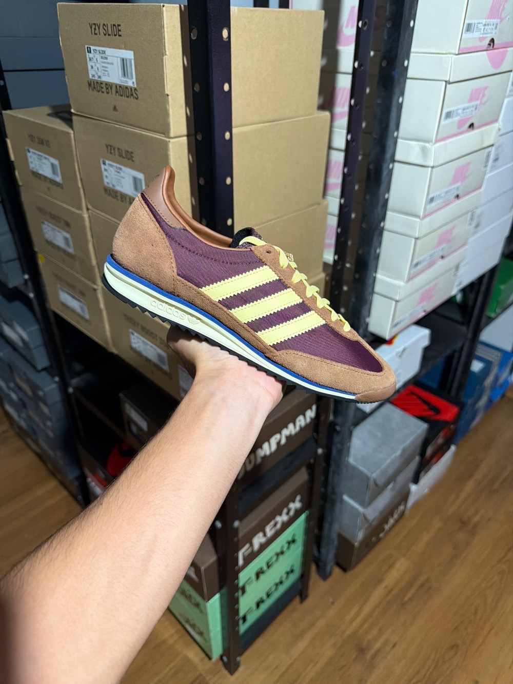 adidas SL 72 OG Maroon Almost Yellow