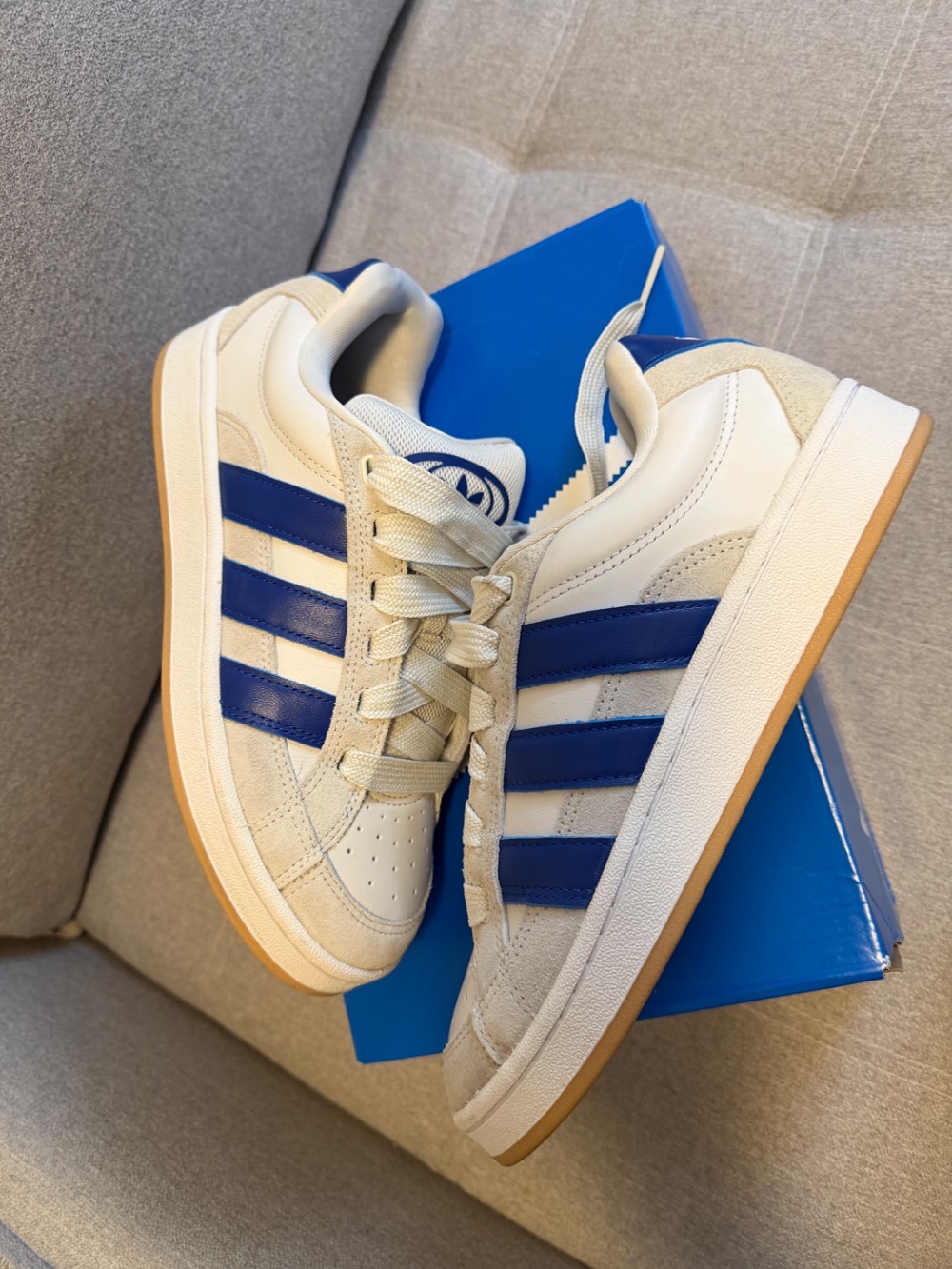 adidas Campus 00s Beta Crystal White Royal Blue Grey One