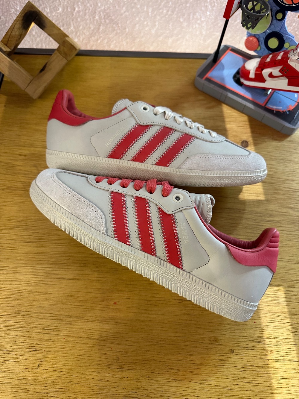 Humanrace x adidas Samba Pharrell Williams Glory Red
