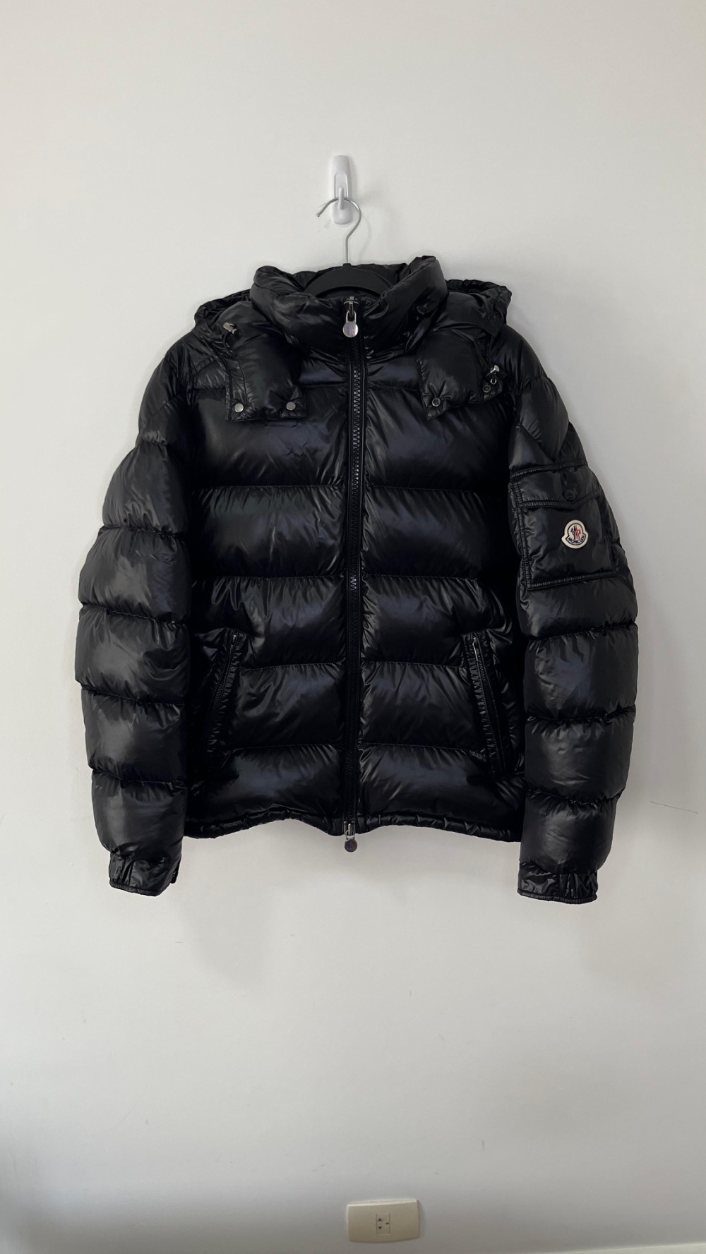 "Moncler Vintage"Jaqueta Puffer Moncler Maya