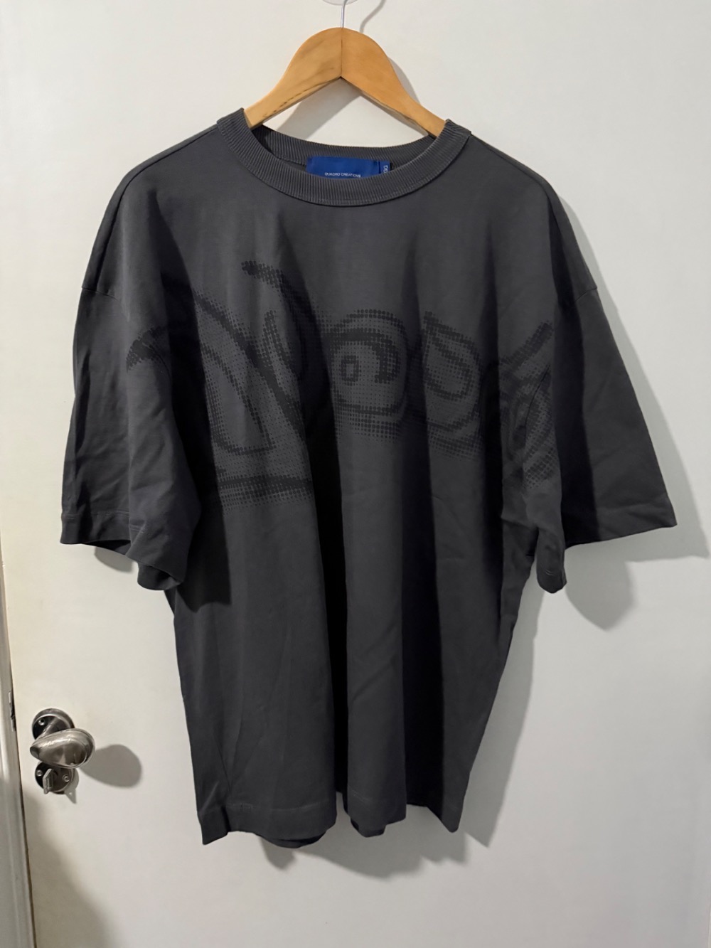 Camiseta Quadro Creations Quadro Tribe Boxy Dark Grey