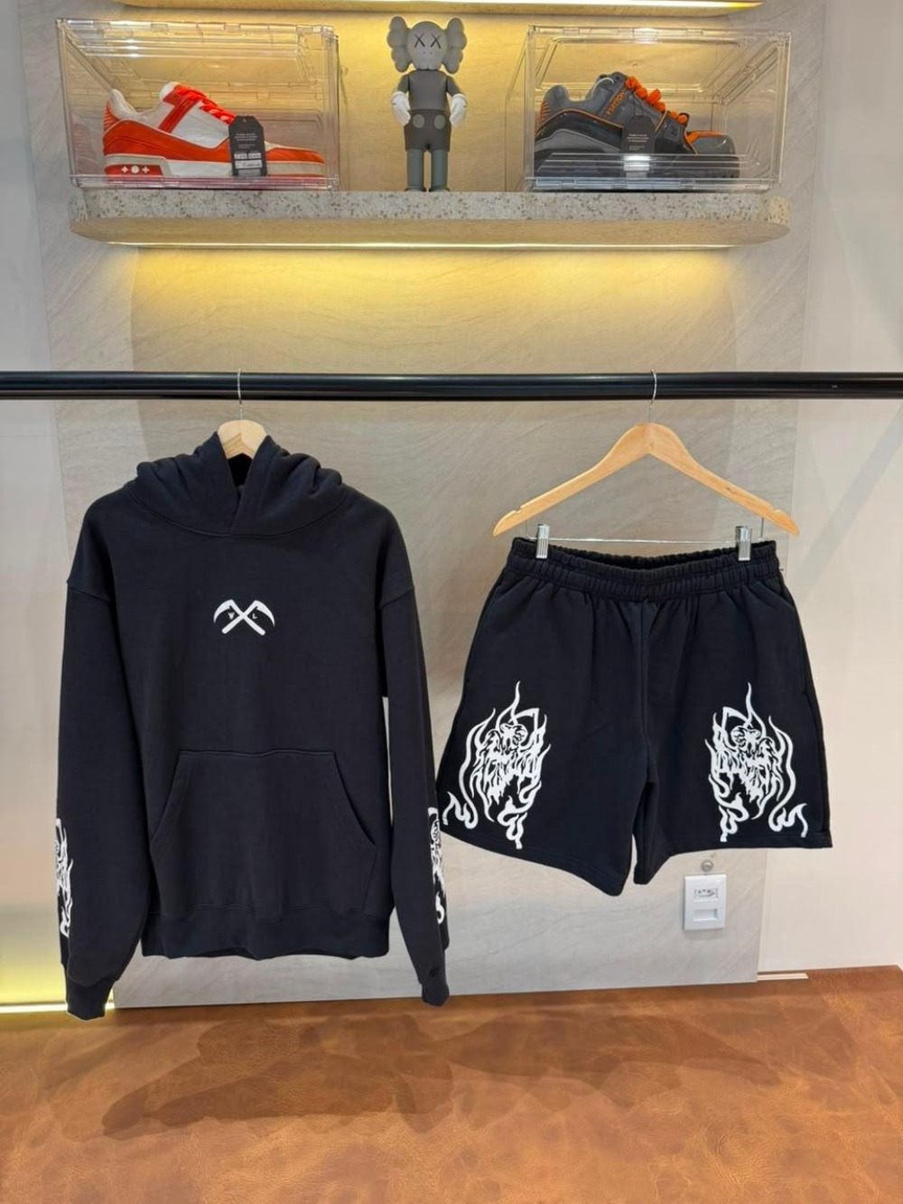 Conjunto Warren Lotas Fast Reaper Black