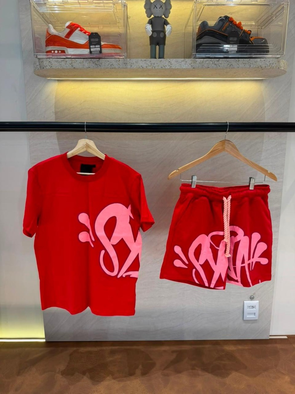 Conjunto Syna World Set Red Pink
