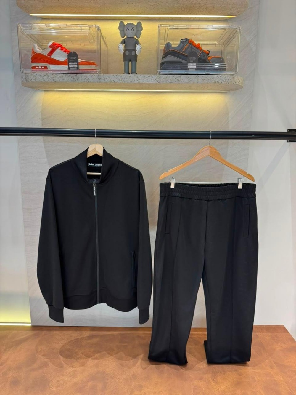 Conjunto Palm Angels Preto