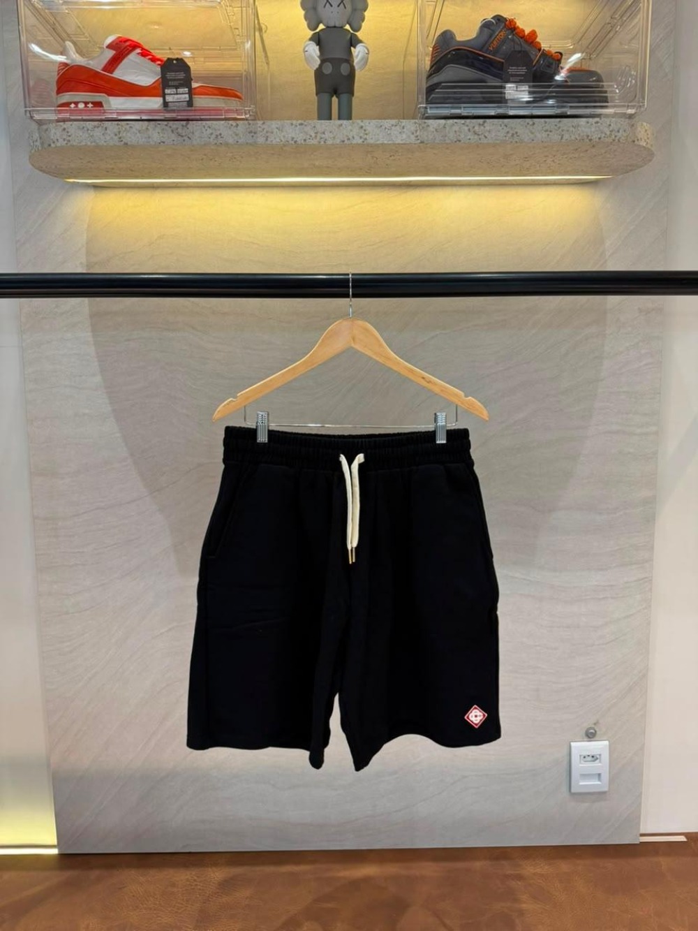 Bermuda Casablanca Diamond Logo Black